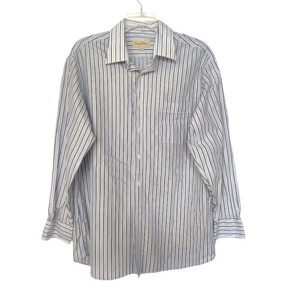Tommy Bahama Button-down Striped Long Sleeve Shirt - Picture 1 of 7